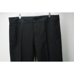 Gucci Solid Black 100% Cotton Chino Pants Trousers 52 EU Brand NEW